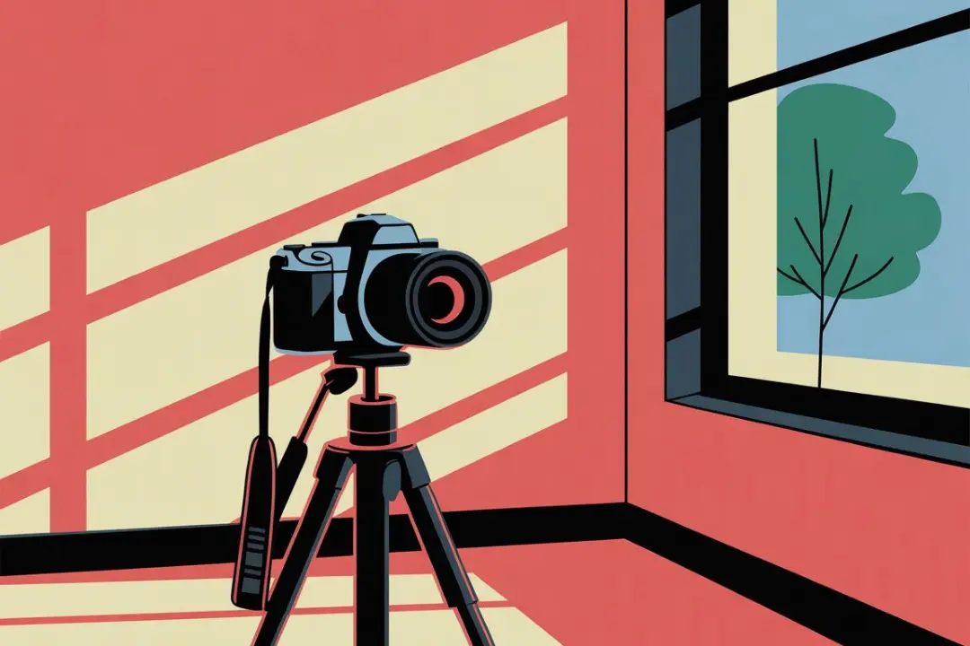 A bright, well-staged living room photographed for a real estate listing